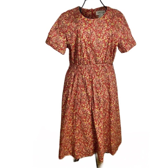 Orvis Dresses & Skirts - Orvis Red Floral A-Line Dress. Women’s Plus Size 18